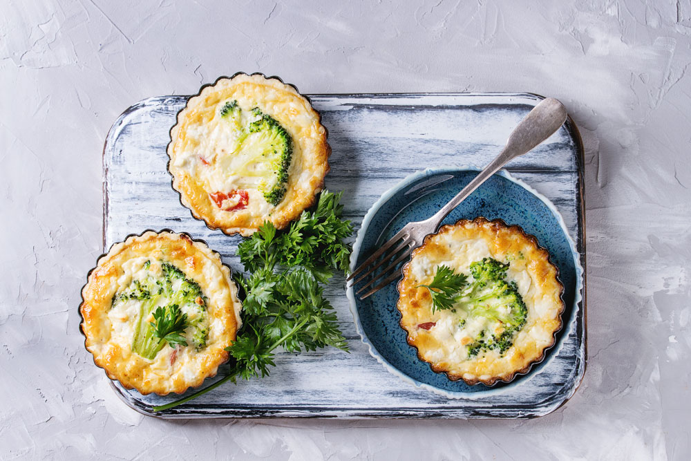 Serve up quiche for New Year’s Brunch