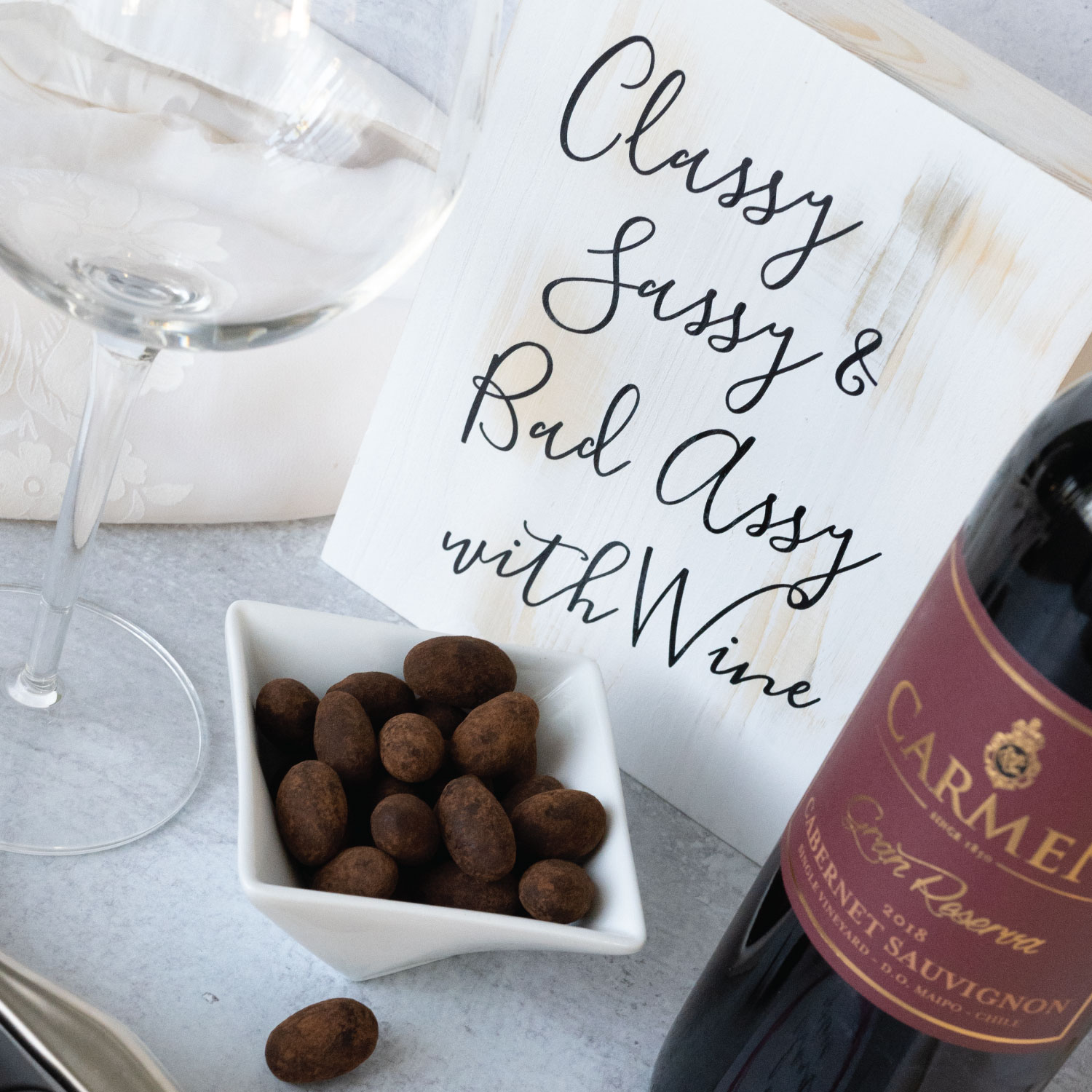 carmen gran reserva 2018 cabernet sauvignon wine pairing with chocolate. click to learn more