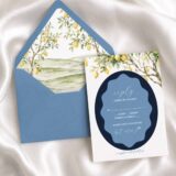 Italy Destination Wedding Invitations: Hand-Painted Watercolor Inspiration & Elegant Details