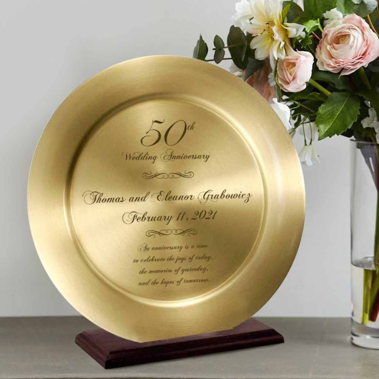 50th Wedding Anniversary: Celebrating a Half Century of Love - dotellabelle