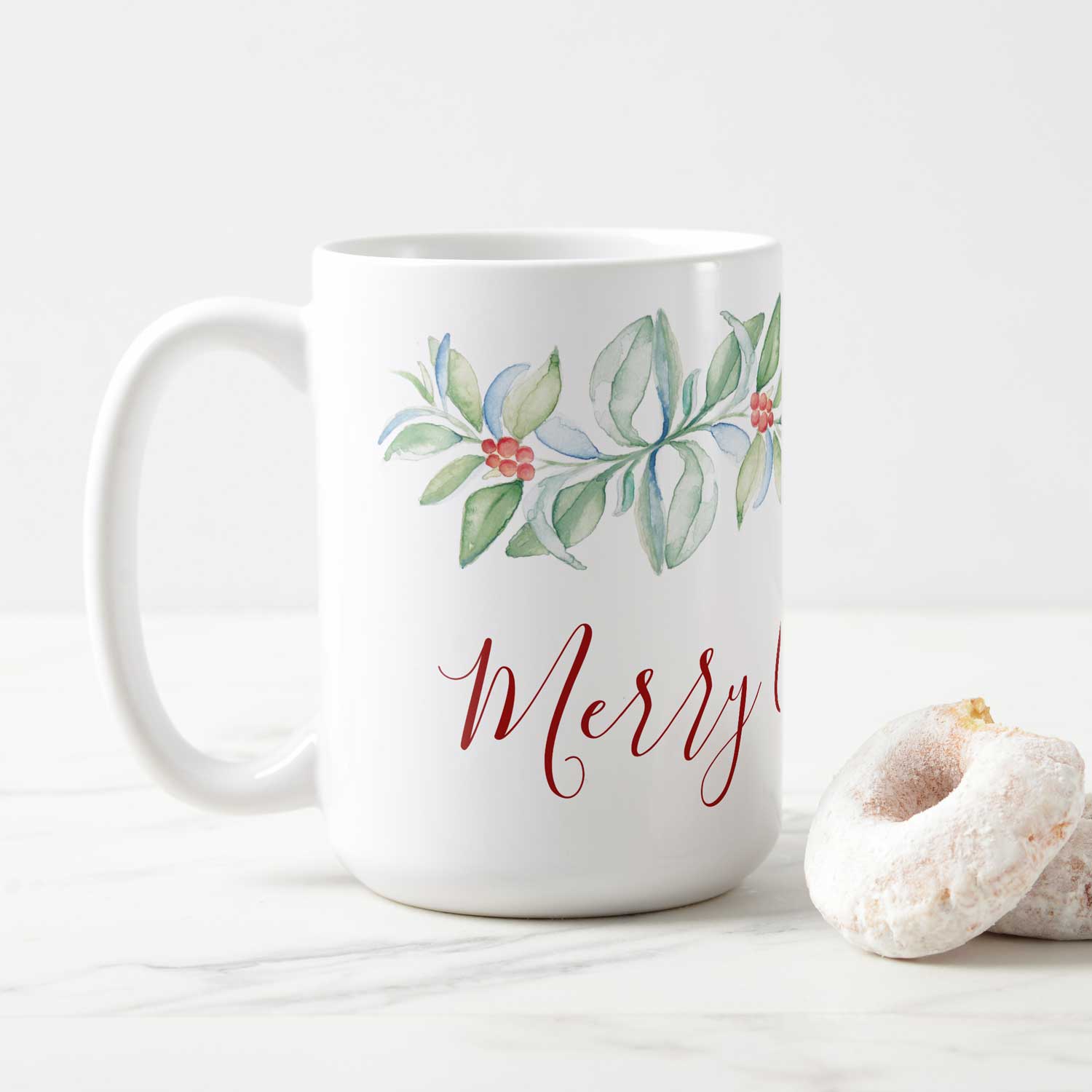 Christmas coffee mugs.