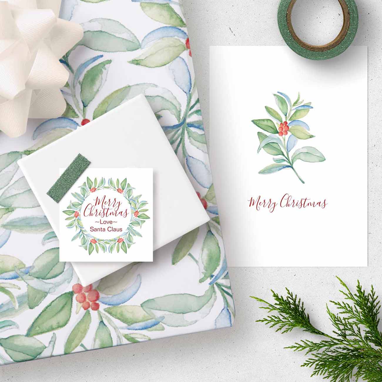 Christmas gift ideas features wrapping paper, xmas cards and notecards with the same theme. Explore more. Click the shop button.