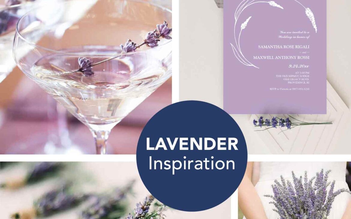 DIY Wedding Ideas Lavender Theme