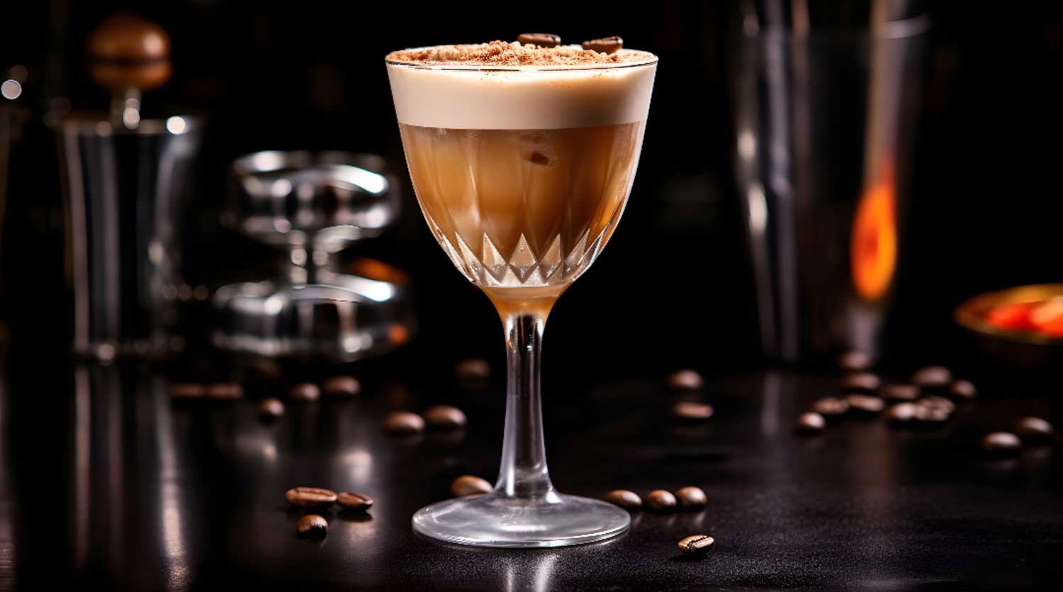 Boozy DIY hot chocolate bar ideas features a cocoa cocktail.