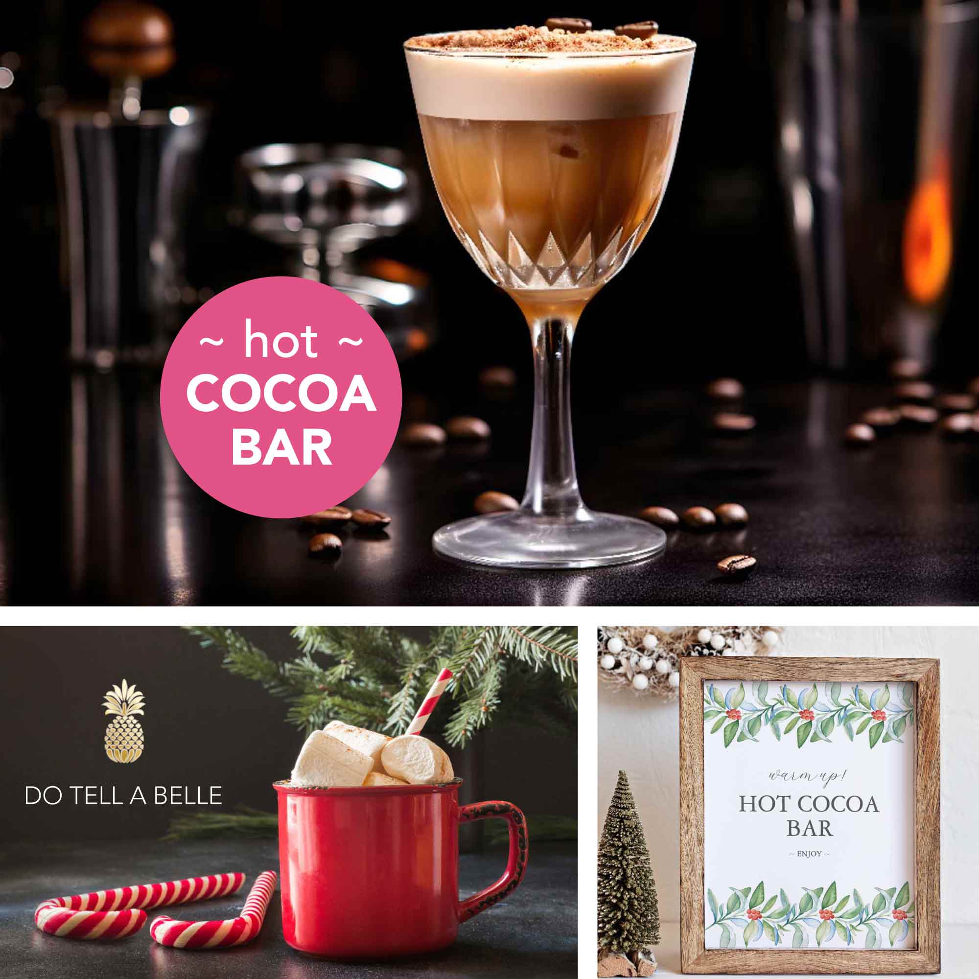 hot cocoa bar ideas