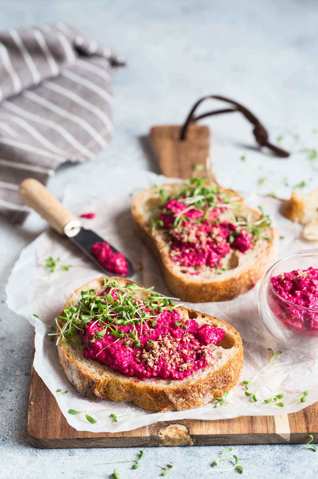 Beet hummus recipe