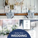 Dusty Blue Wedding Invitations: The Key to an Elegantly Understated Theme