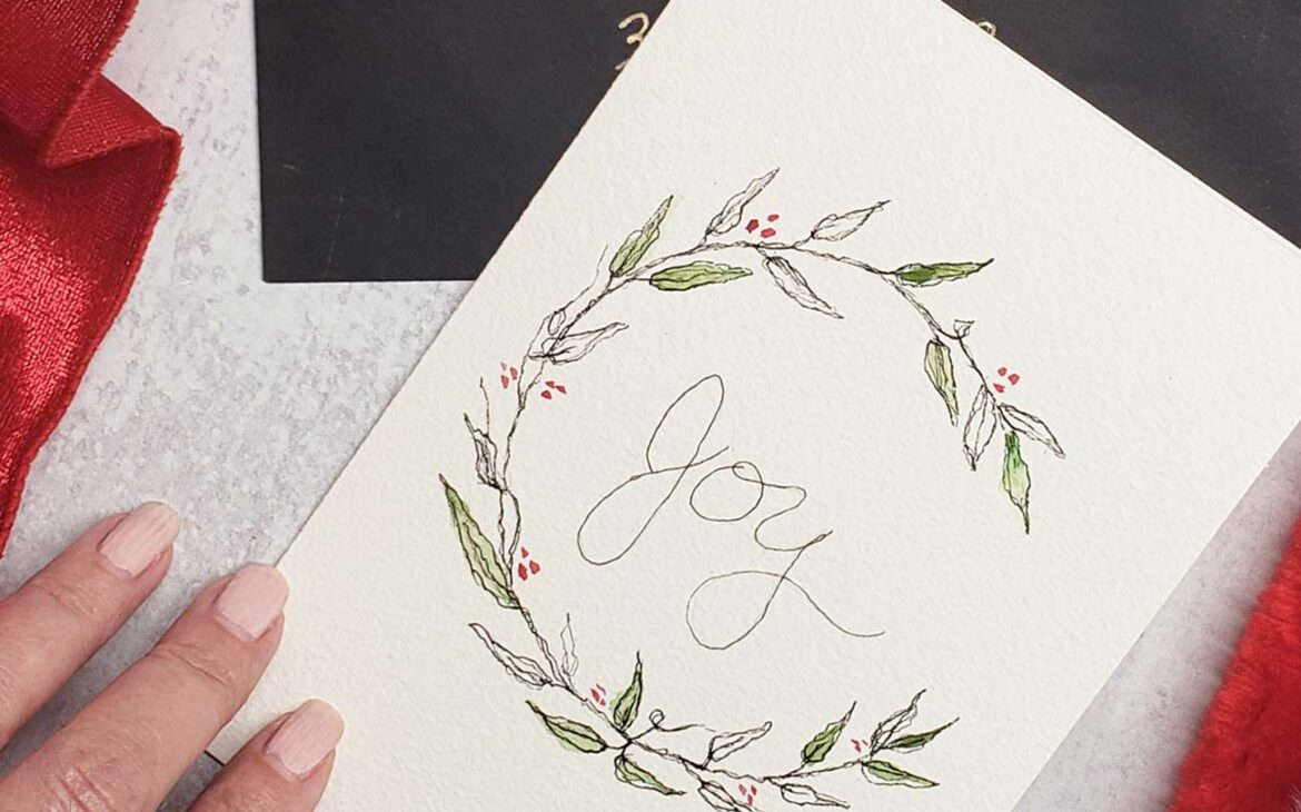 Create Your Own Festive Christmas Cards in 3 Easy Steps