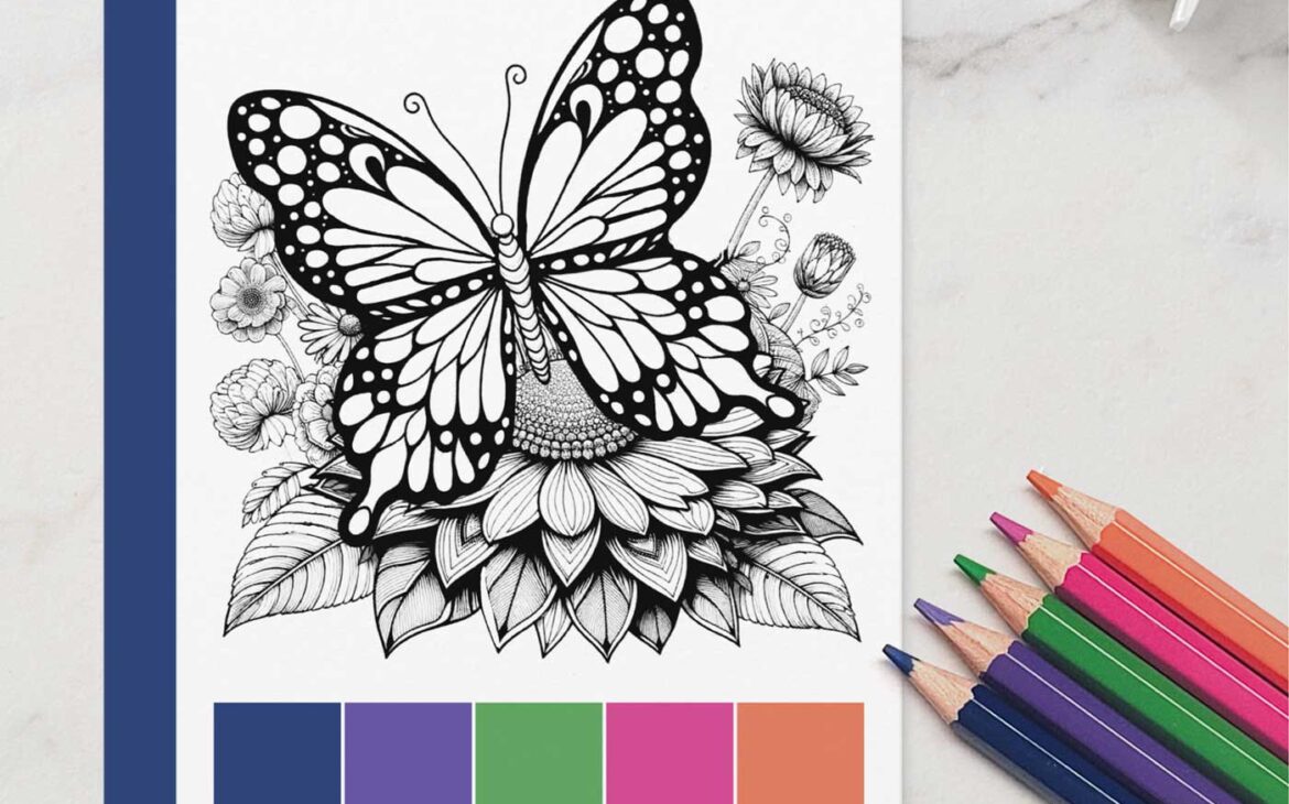 Coloring Techniques With Colored Pencils