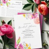 Love Is in Bloom: Celebrate with a Pink Floral Bridal Shower Themes