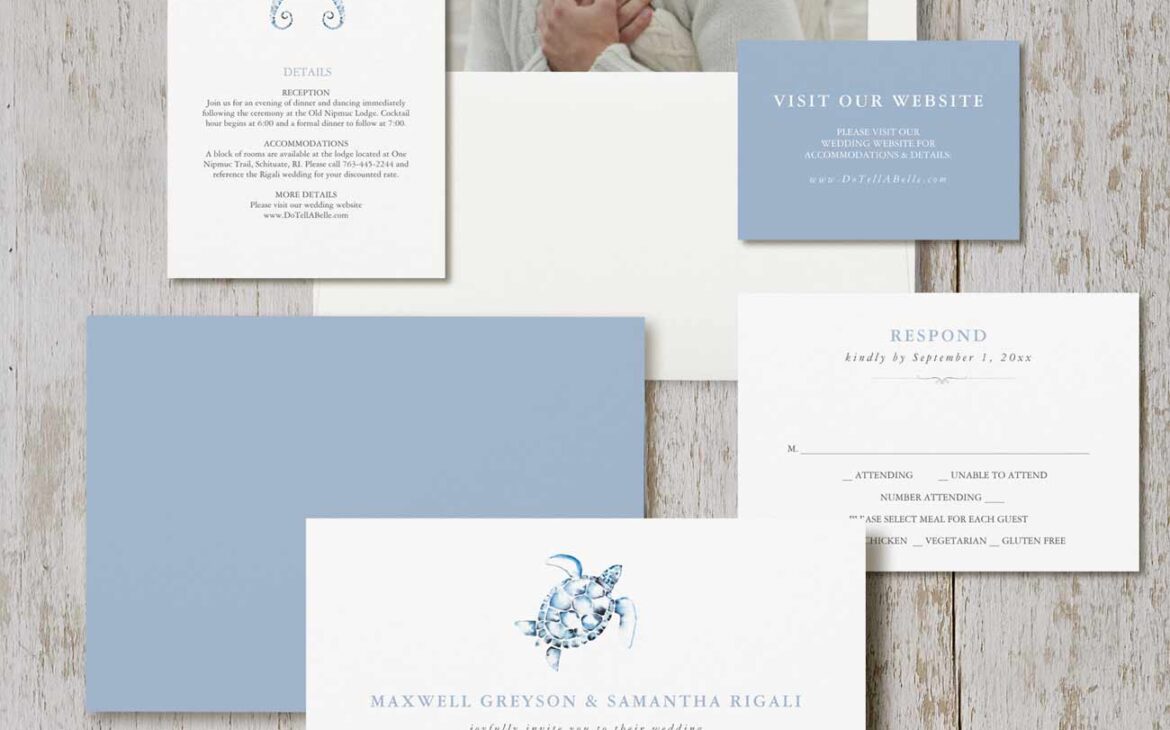 What’s Included in Wedding Invitation Suites — And What You Actually Need