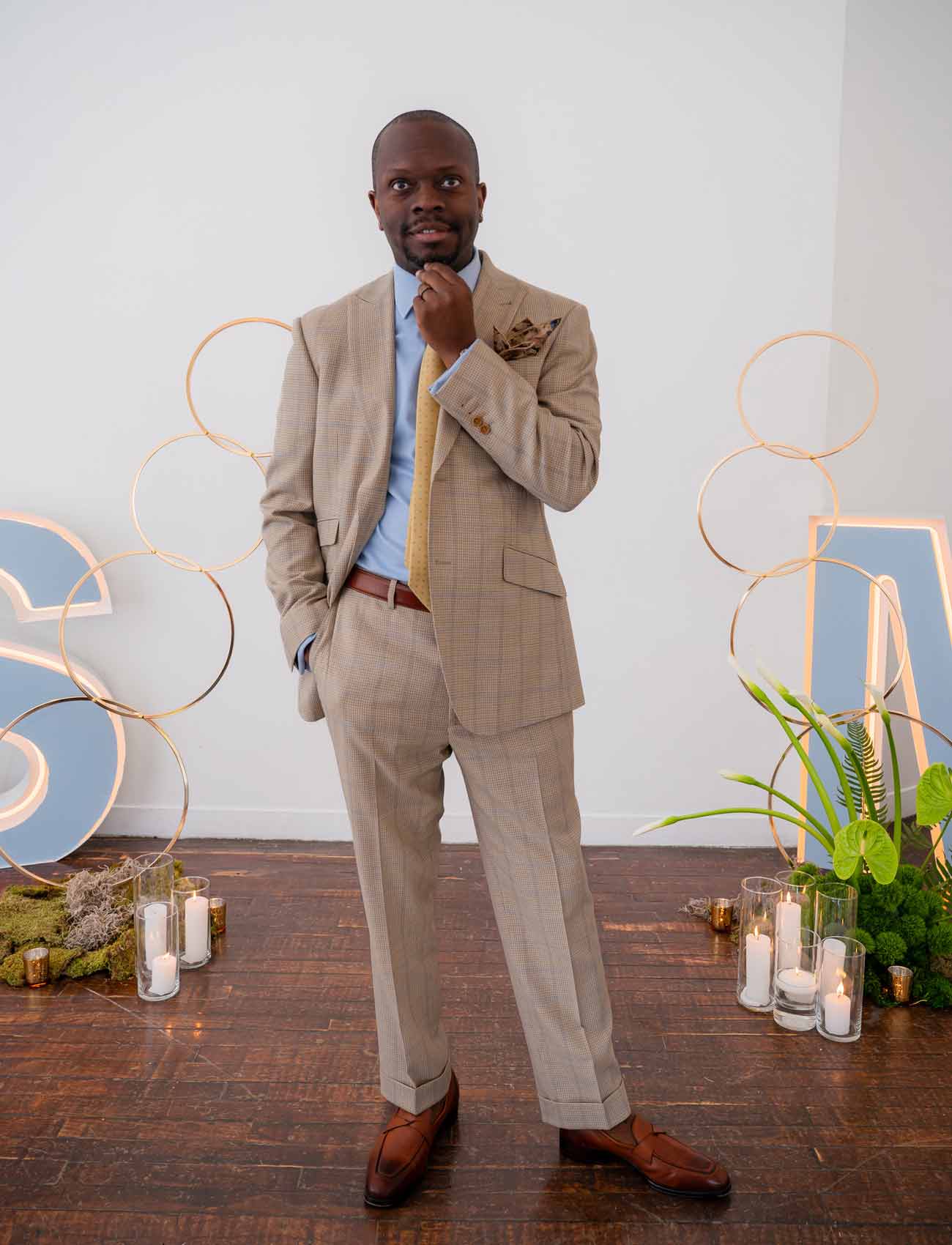 spring wedding attire mens by Style by Blain.