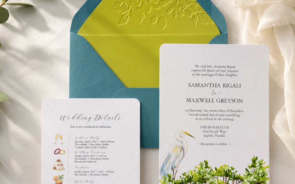 Watercolour Wedding Invitations: 3 Beautiful Designs for Every Wedding Style