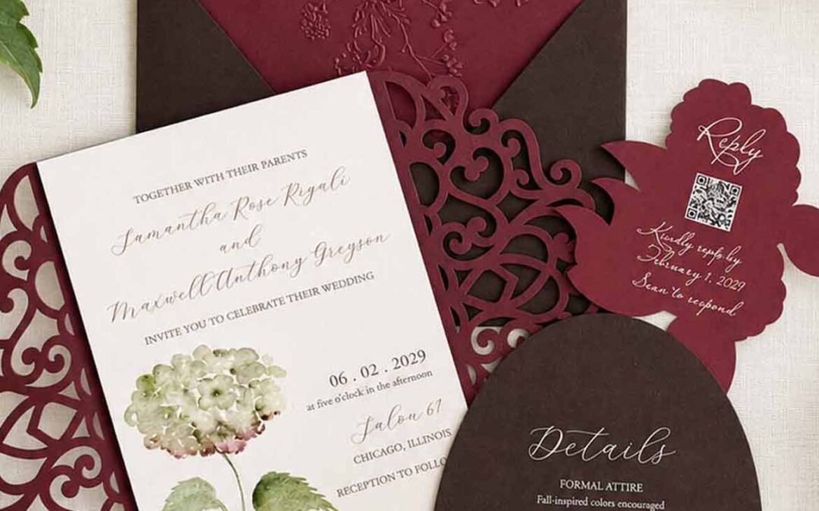 Behind the Design: How Custom Watercolor Wedding Invitations Come to Life